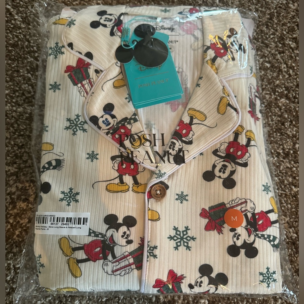 NWT Posh Peanut Mickey Holiday Pajama